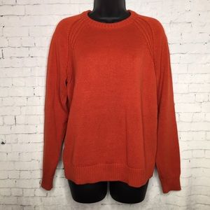 Burnt Orange 🍊Jeanne Pierre Petites Sweater